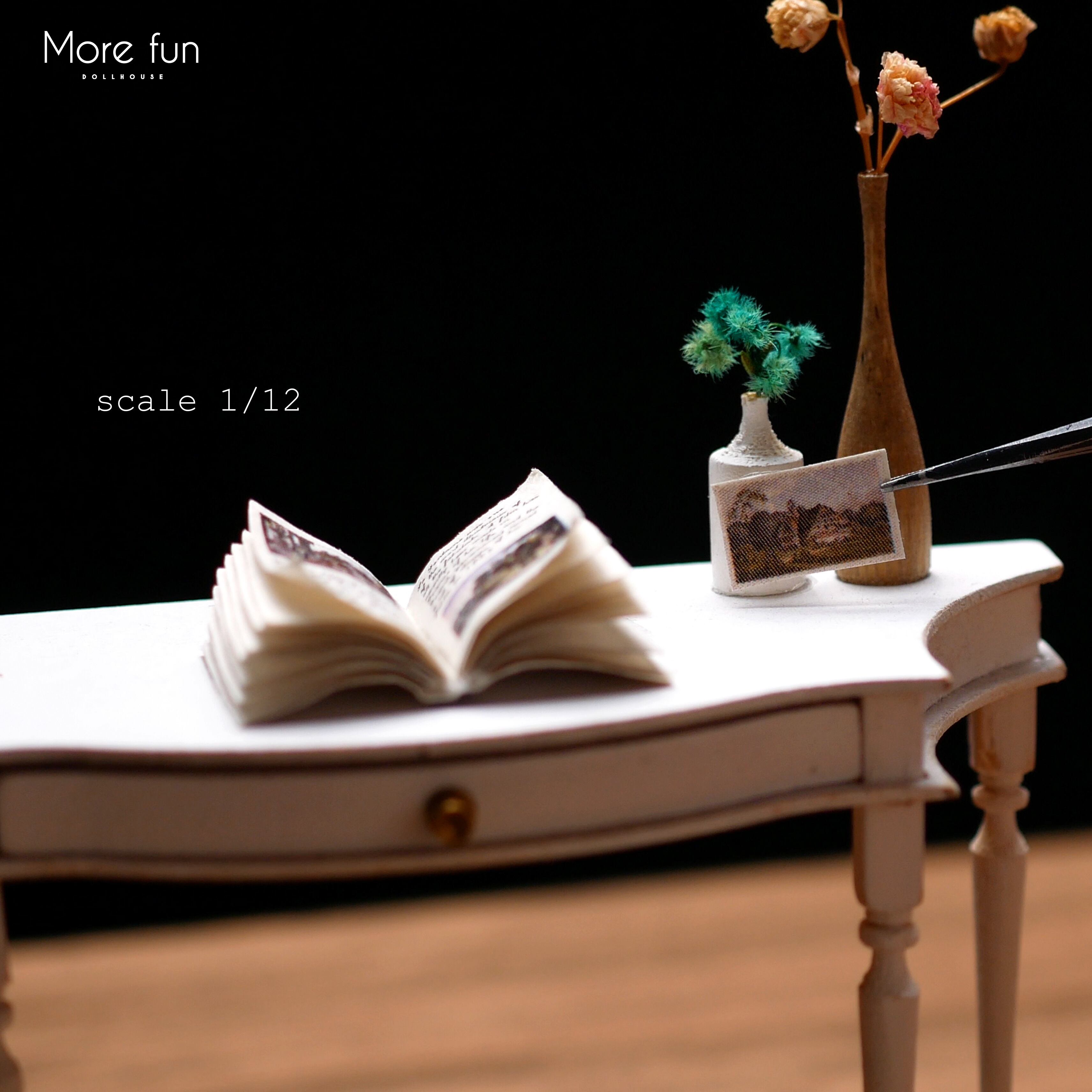 DIY　ミニチュア　ドールハウス　手作りキット　miniature dollhouse kit　コンソールテーブル　L-009 | More  fun合同会社 powered by BASE