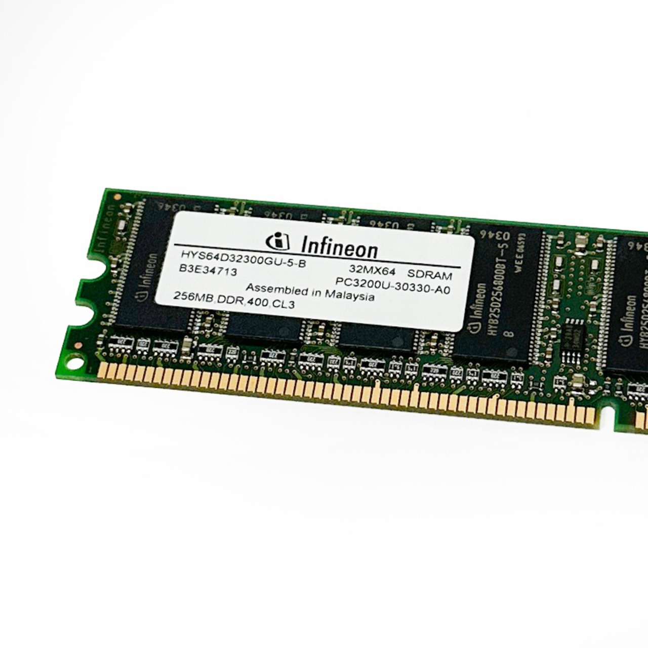 Infineon Hys64d32300gu-5-b 256mb DDR 400 Cl3 RAM メモリー PCパーツ