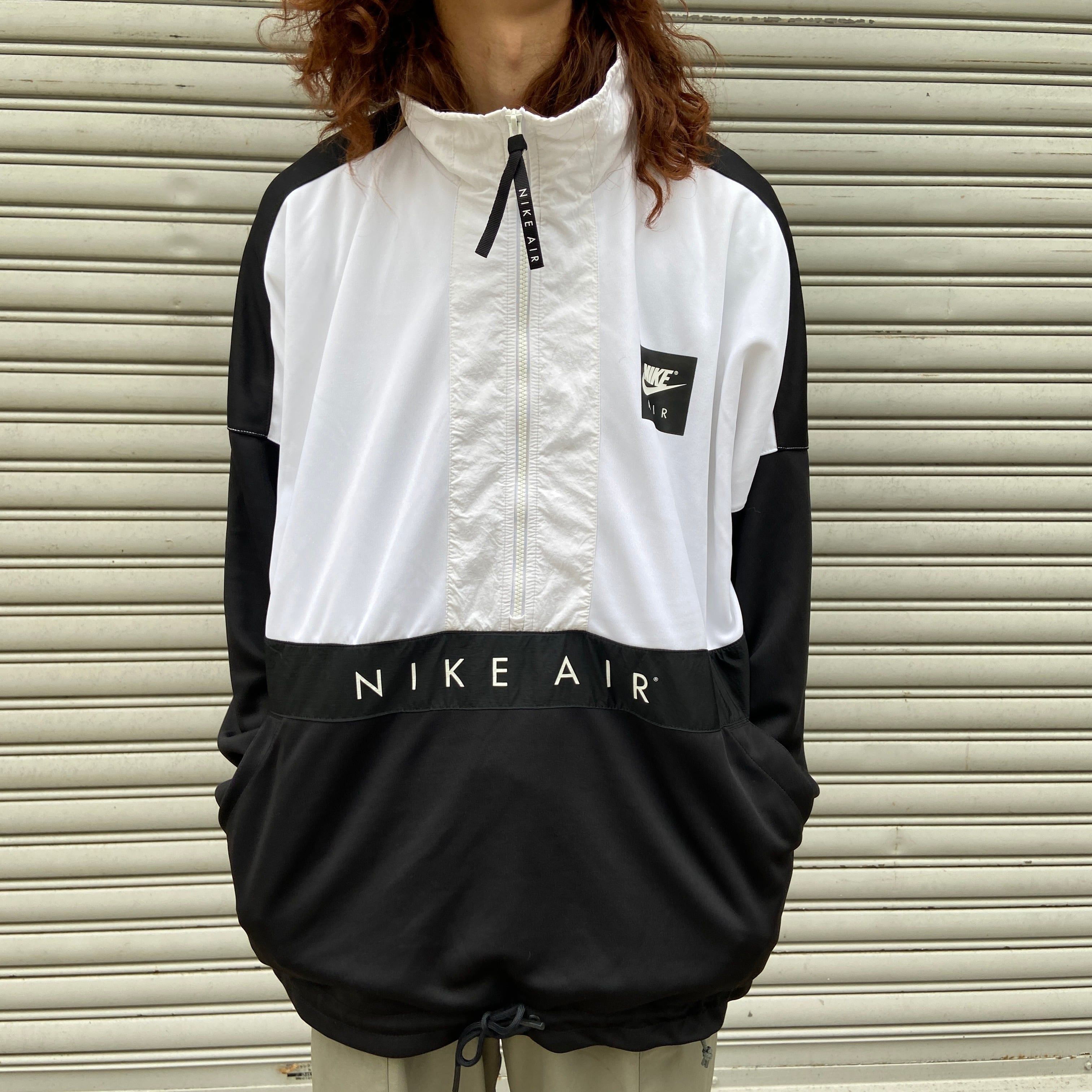 『送料無料』NIKE ハーフジップジャージトップス　バイカラーXL　AIR | 古着屋 Uan powered by BASE