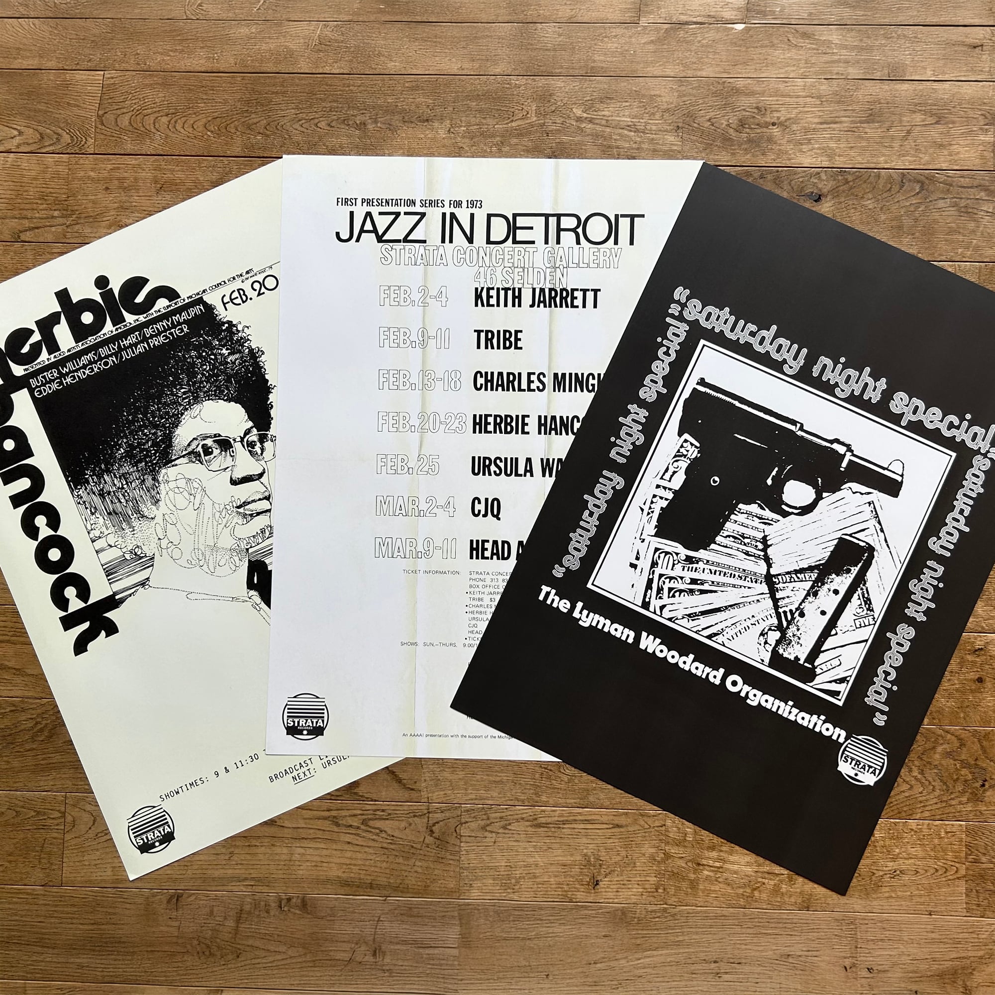 【ポスター】Strata Records // Jazzy Sport "Poster Set"(3枚組)