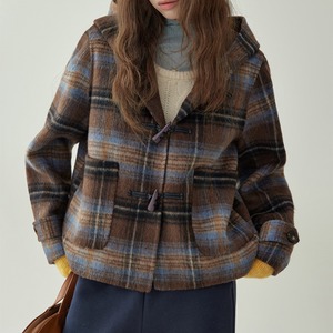 check short duffle coat