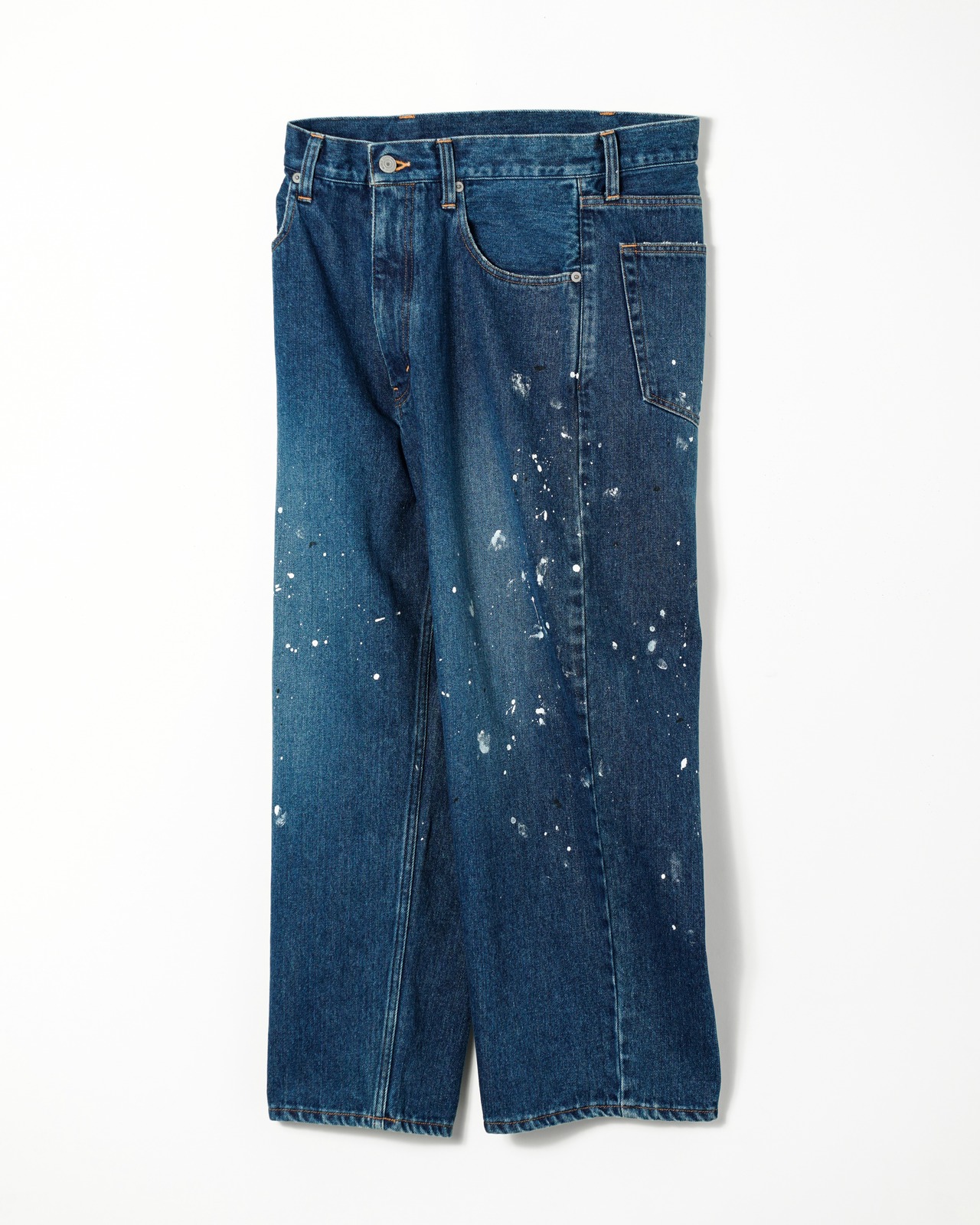 5POCKET SPLASH DENIM PANTS - 3