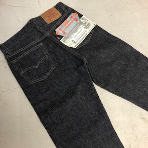 【 DEAD STOCK】LEVI'S 501 先染め BLACK