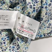 ARAMIS AOUDIMA アラミス 花柄 フローラル 長袖 ウエスタンシャツ M/マルチカラー系 レディース