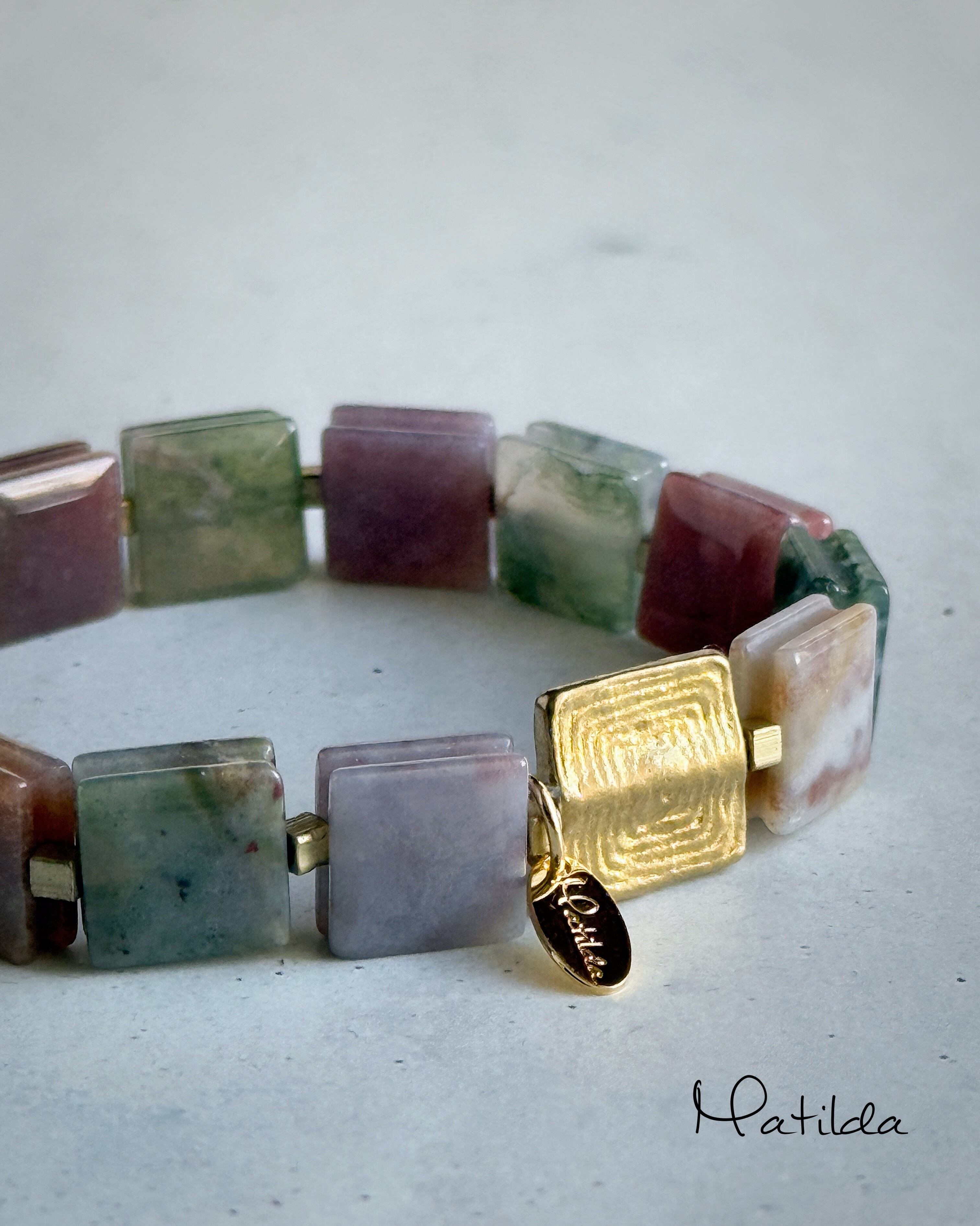 tumble bracelet(インディアンアゲート)