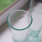 再生ガラスの一輪挿し