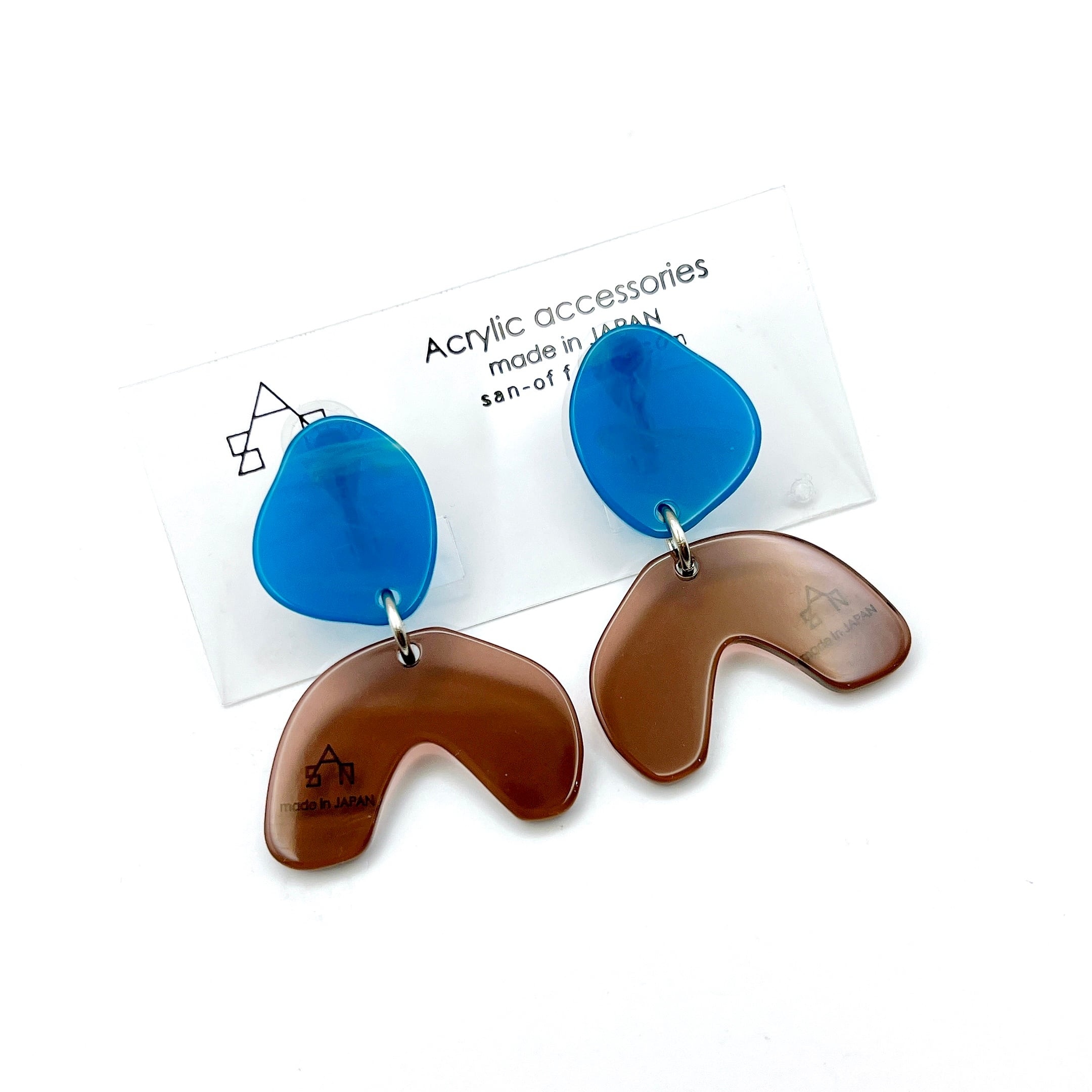 べっ甲！ バラフ 73.7㎜ ストア K10 ピアス（LA-7052） べっ甲