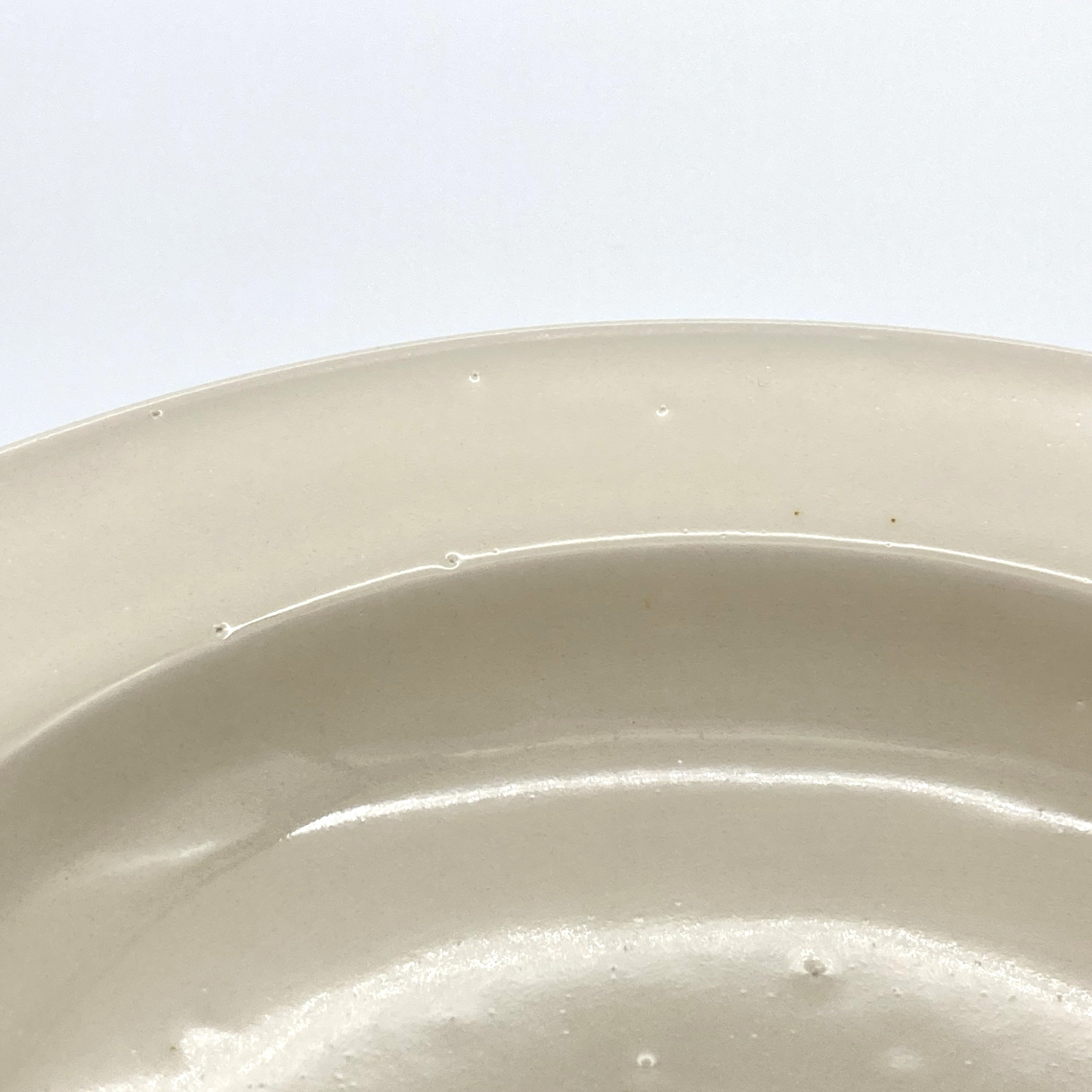 ハットボウル 7寸 クリーム Hat Bowl – Cream / 石田誠 | Toé Crafts