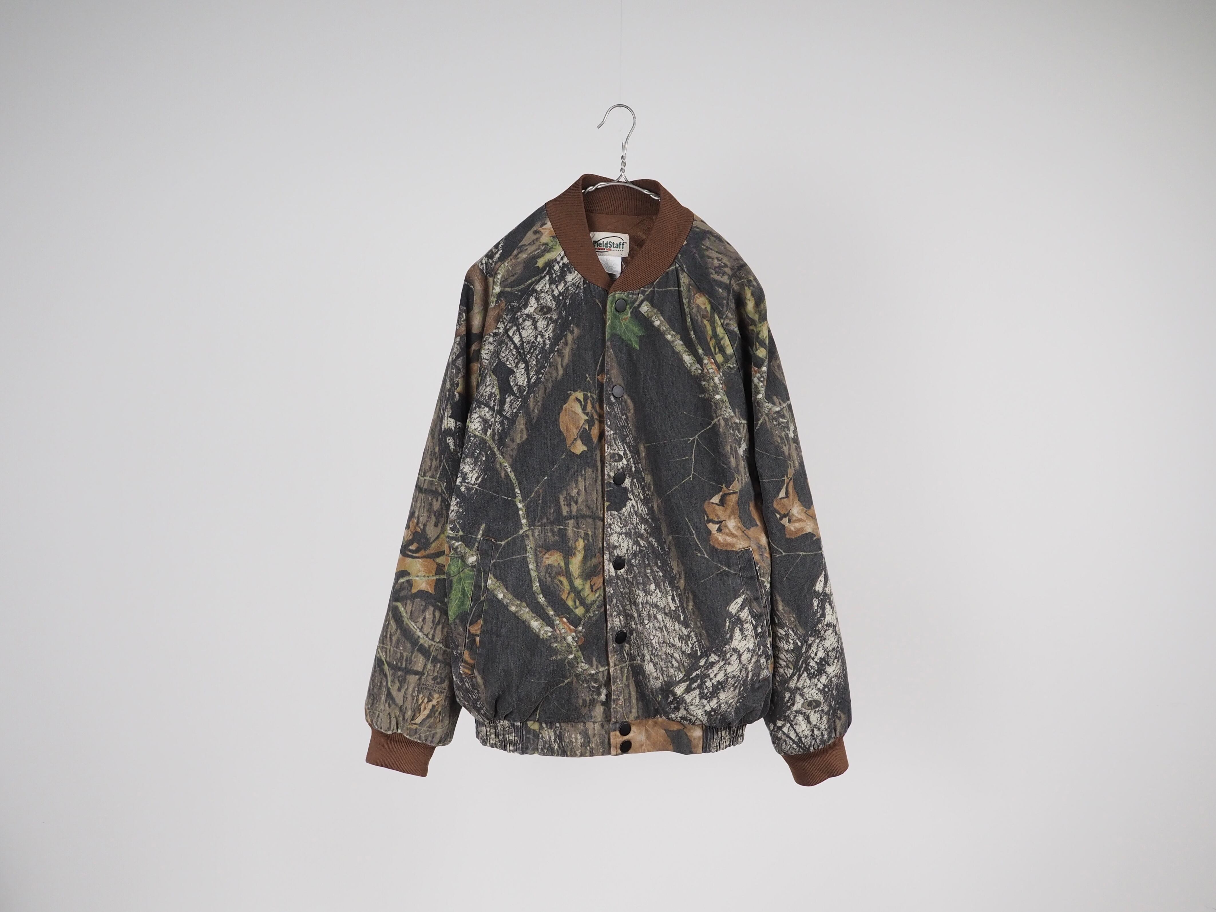 MOSSY OAK button front real tree camo jacket M