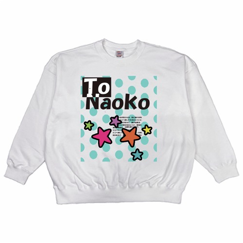 To naoko ビッグシルエットトレーナー