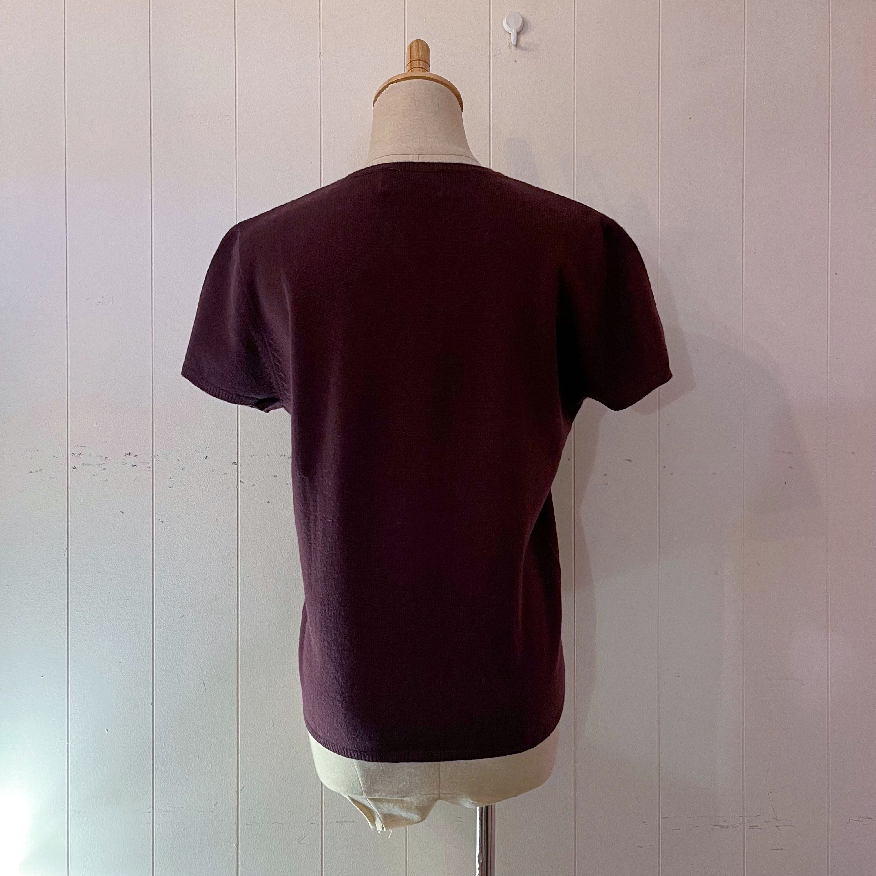 mini flower beads knit