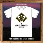 TETHYS CAMO BIG LOGO T-SHIRT〔GREEN〕