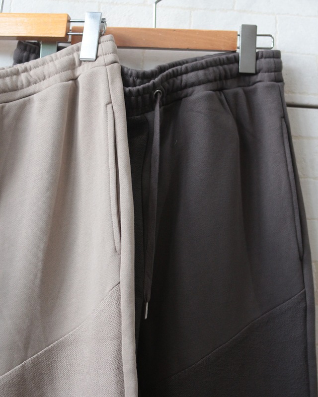 【TMDL】ランダムパッチワークスウェットパンツ　(250942)