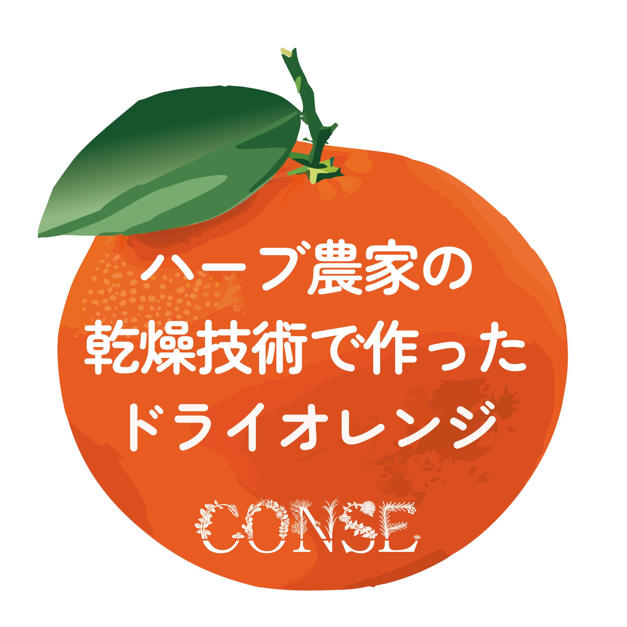 ドライオレンジ ハーブ農家の乾燥技術で作ったドライオレンジ | CONSE