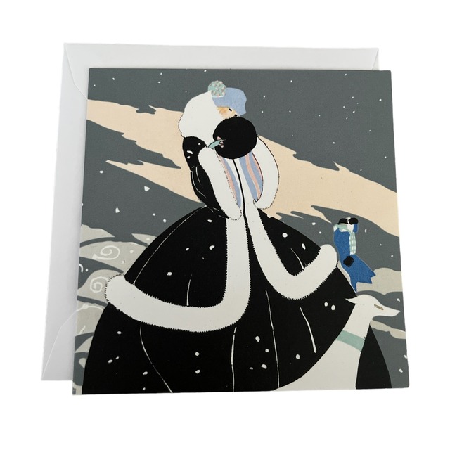 アールデコ クリスマスカード