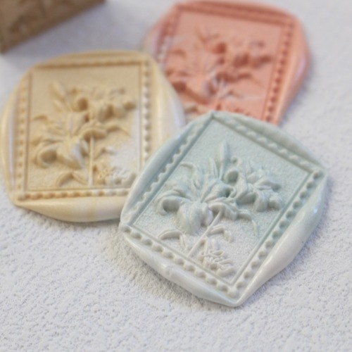 Wax Seal Stamp│Postage stamp【Lily】