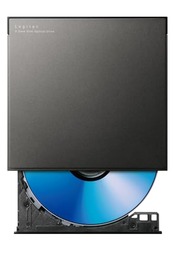 ロジテック ポータブルDVDドライブ USB3.2 (Gen1) 書き込みソフト付 Type-A Type-C ブラック LDR-PWA8U3CLBK