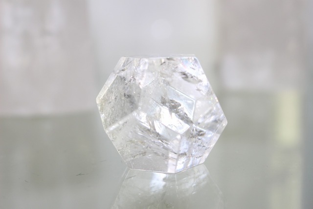 神聖幾何学✨レムリアン水晶12面体　中