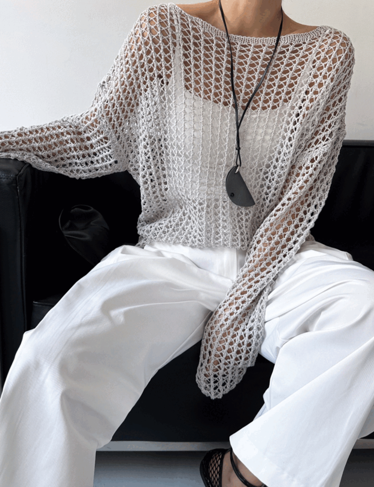 【25ss】See-through Spring Knit_ 3colors
