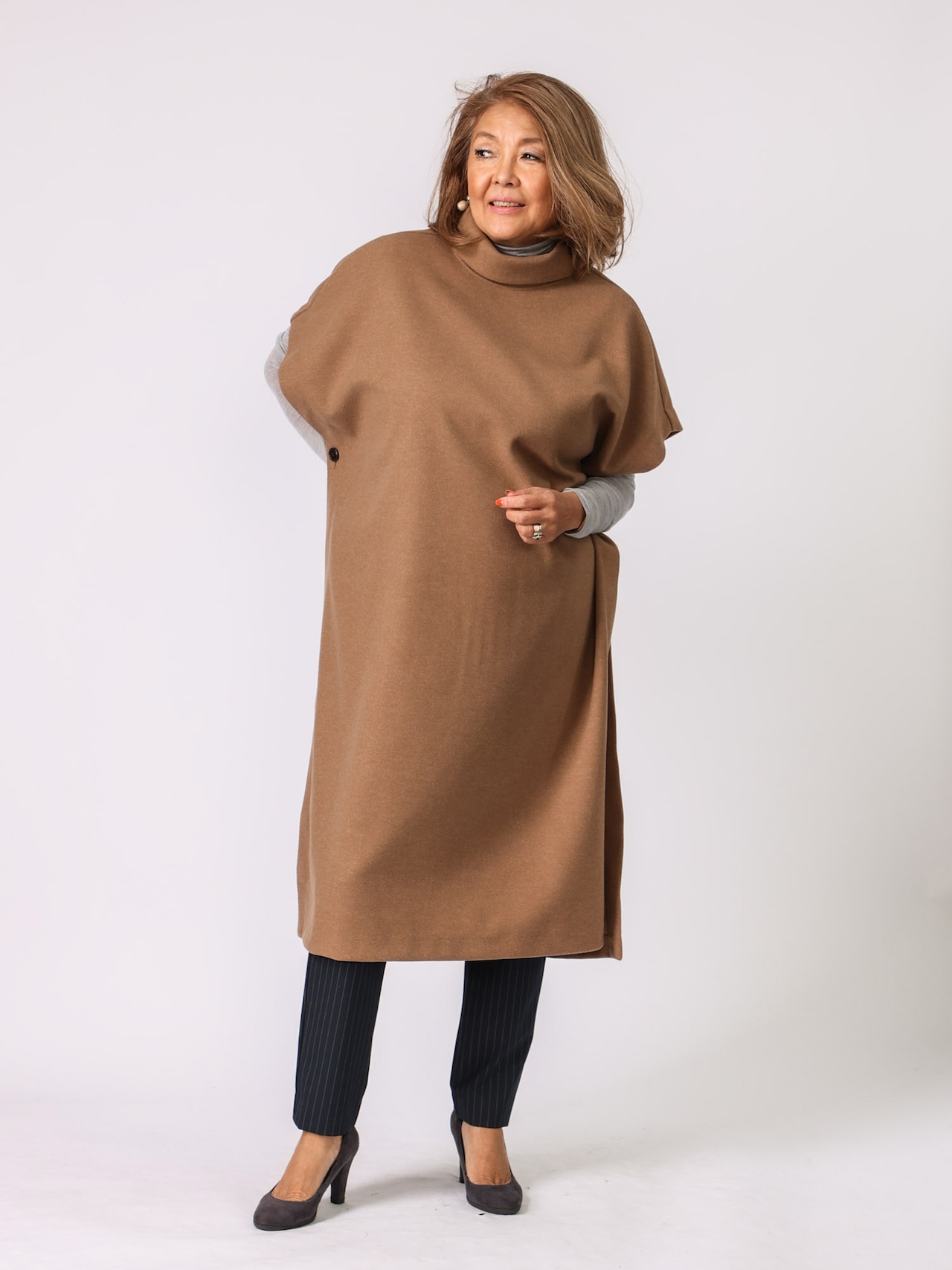 BRAHMIN(ストレッチジャージベスト)