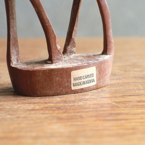 ケニア製 木彫り トムソンガゼル 置物｜アフリカの息吹を感じるヴィンテージオブジェ 1