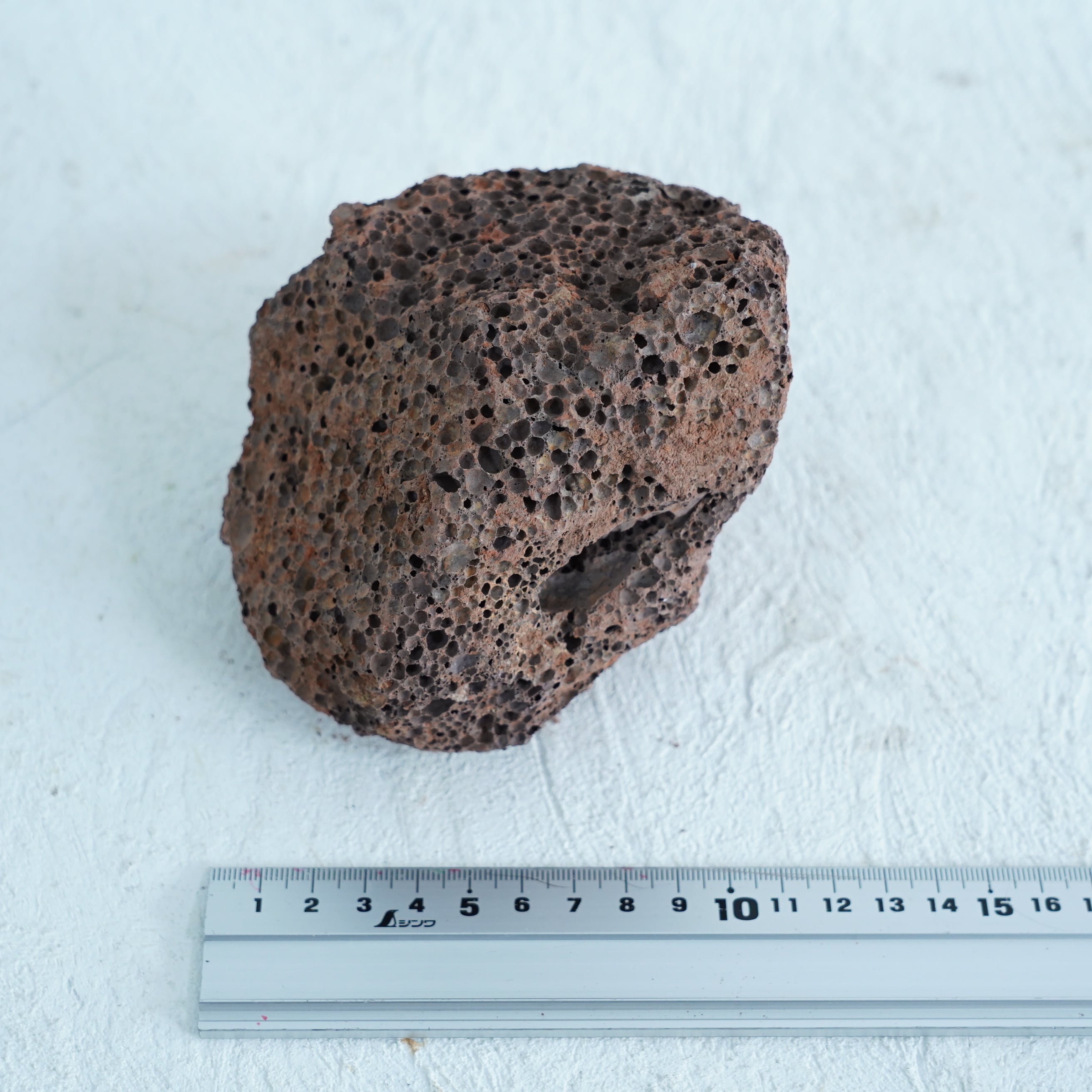 赤色溶岩石 特大 約15cm 1個入り【レイアウト用・着生用】 | 苔