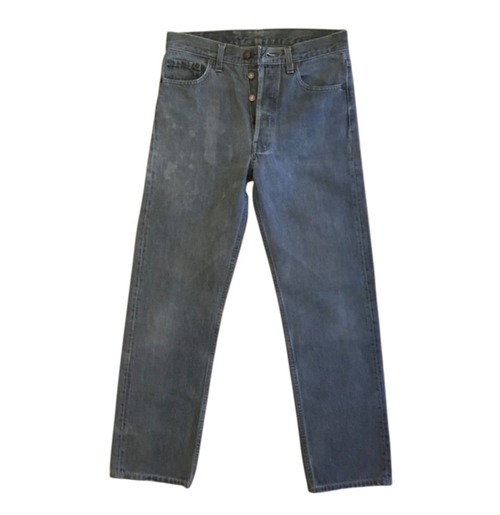 Levi's 501 Black Denim Jeans / W29 L34 / Made in USA / 1990s