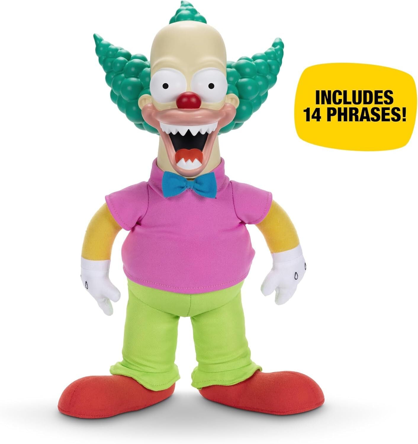 シンプソンズ トーキングドール KRUSTY 新品 ぬいぐるみ JAK I8ST 新品 The Simpsons Talking Krusty Doll ザ・シンプソンズ DX