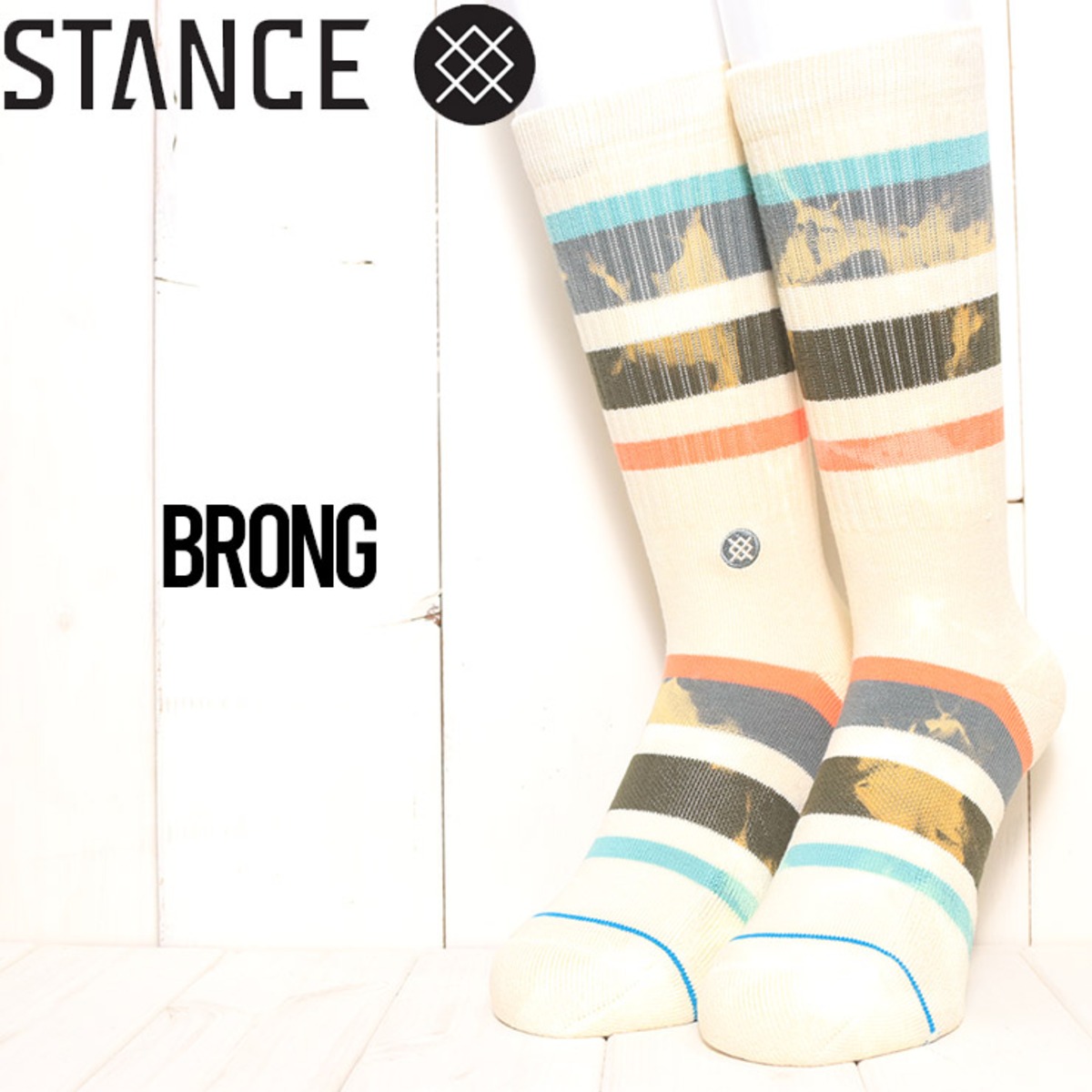 ソックス 靴下 STANCE スタンス BRONG SOCKS A556C20BROL（27cm-31cm） | LUG Lowrs -ラグロワーズ-