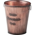 ダストボックス LFS-426BZ LFS-426GR LFS-426IV LFS-426SV ゴミ箱 おしゃれ アンティーク ごみ箱 ブリキ バケツ