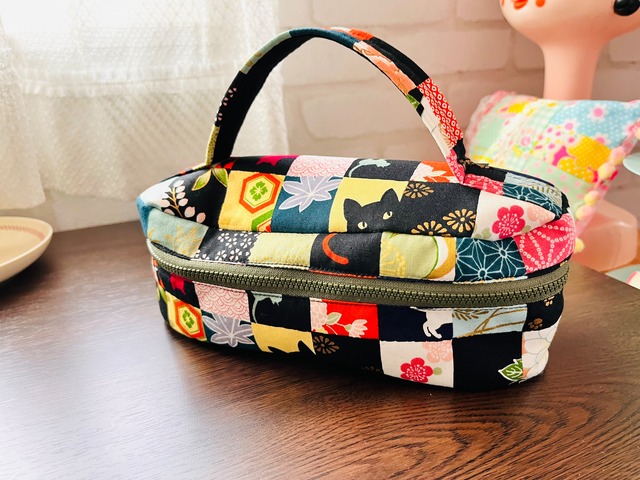 コヤンイサムチョン マルチケース 細く ハンドメイド ポーチ お薬手帳  