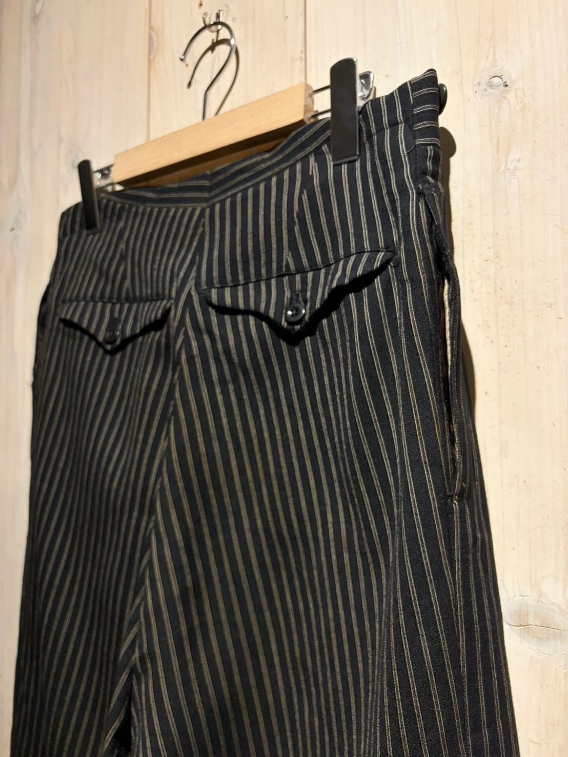 a.k.a.C.a.k.a vintage】40's〜50's Vintage Stripe Slacks Pants