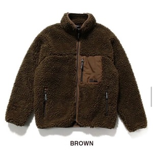 FIRST DOWN fleece jacket "brown" 新品・未使用 size:M.L.XL