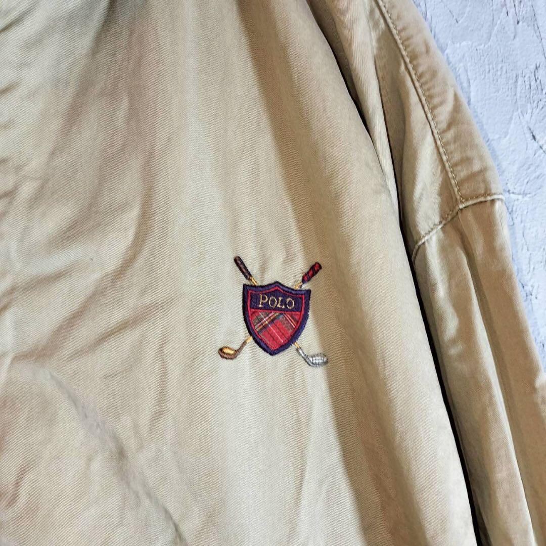 ポロラルフローレン RalphLauren スイングトップ ゴルフ刺繍 80s