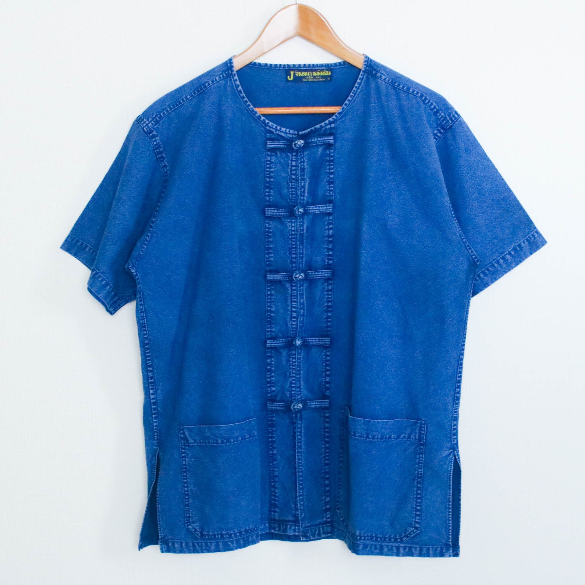denim china shirt XXL