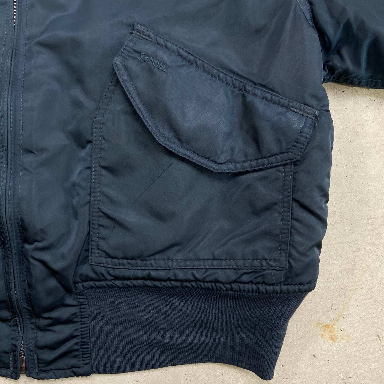 Schott ショット CWU-R ミリタリー フライトジャケット メンズL Schott ショット CWU-R ミリタリー フライトジャケット メンズL