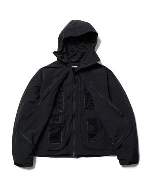 FLAGSTUFF X CPG : CPG LIGHT STEALTH JACKET C/# BLACK SIZE L