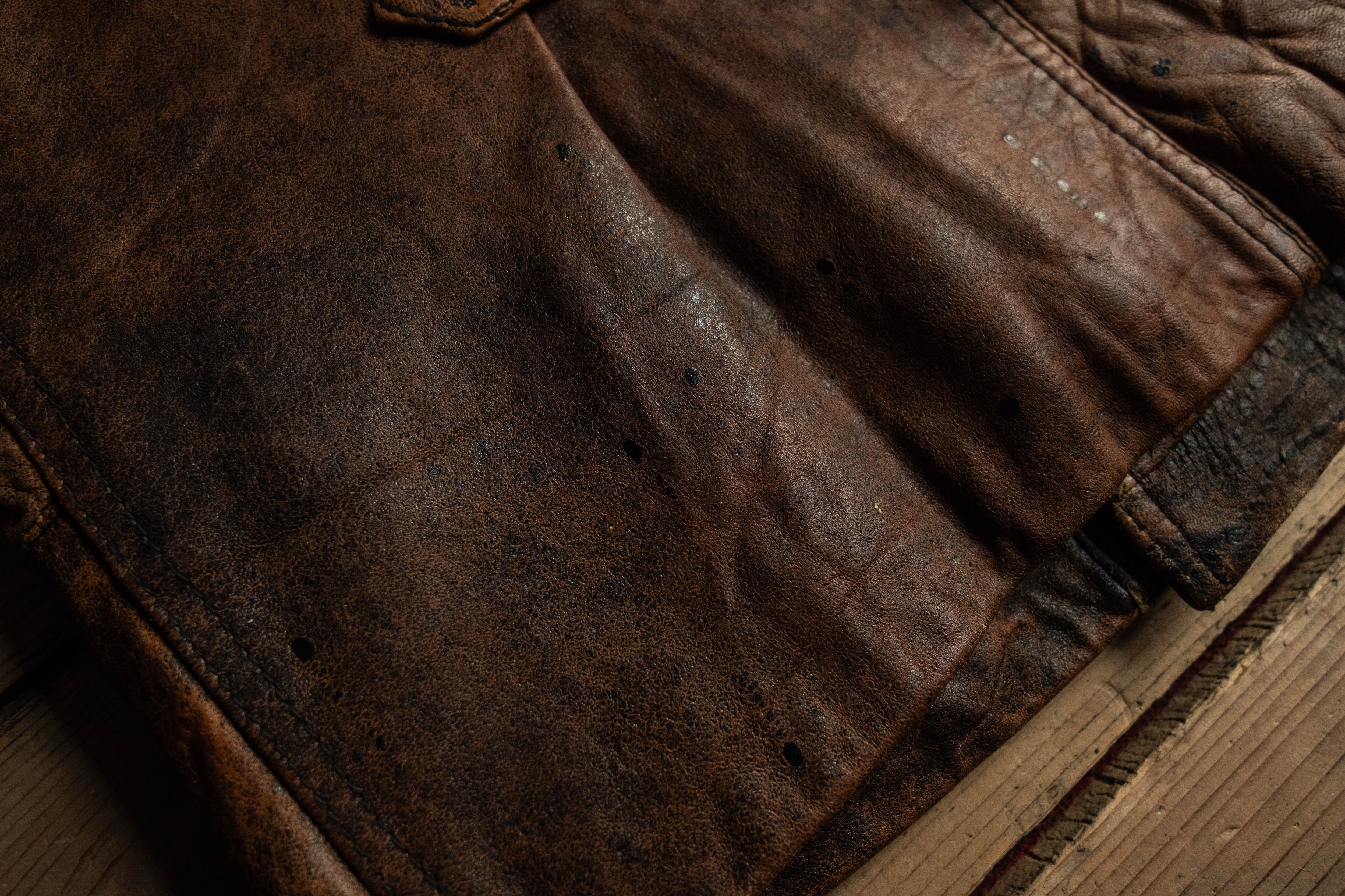 1950-1960s スウェーデン ダブルブレストレザージャケット | militaria