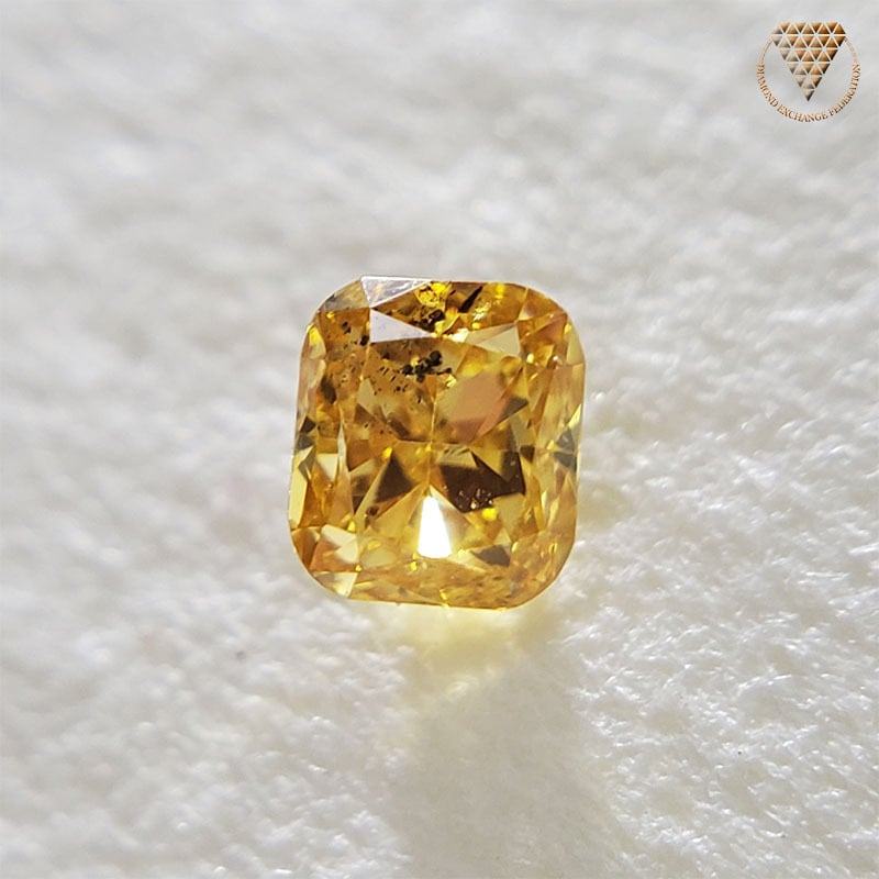 FANCY VIVID YELLOW 0.182ct HS/RT2238/CGL