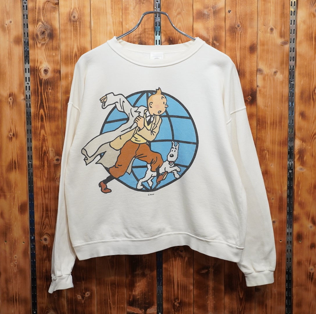 UK製 la boutique de tintin スウェット S/ラブティック タンタン