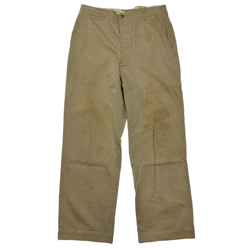 50's M-45 US Army chino trousers