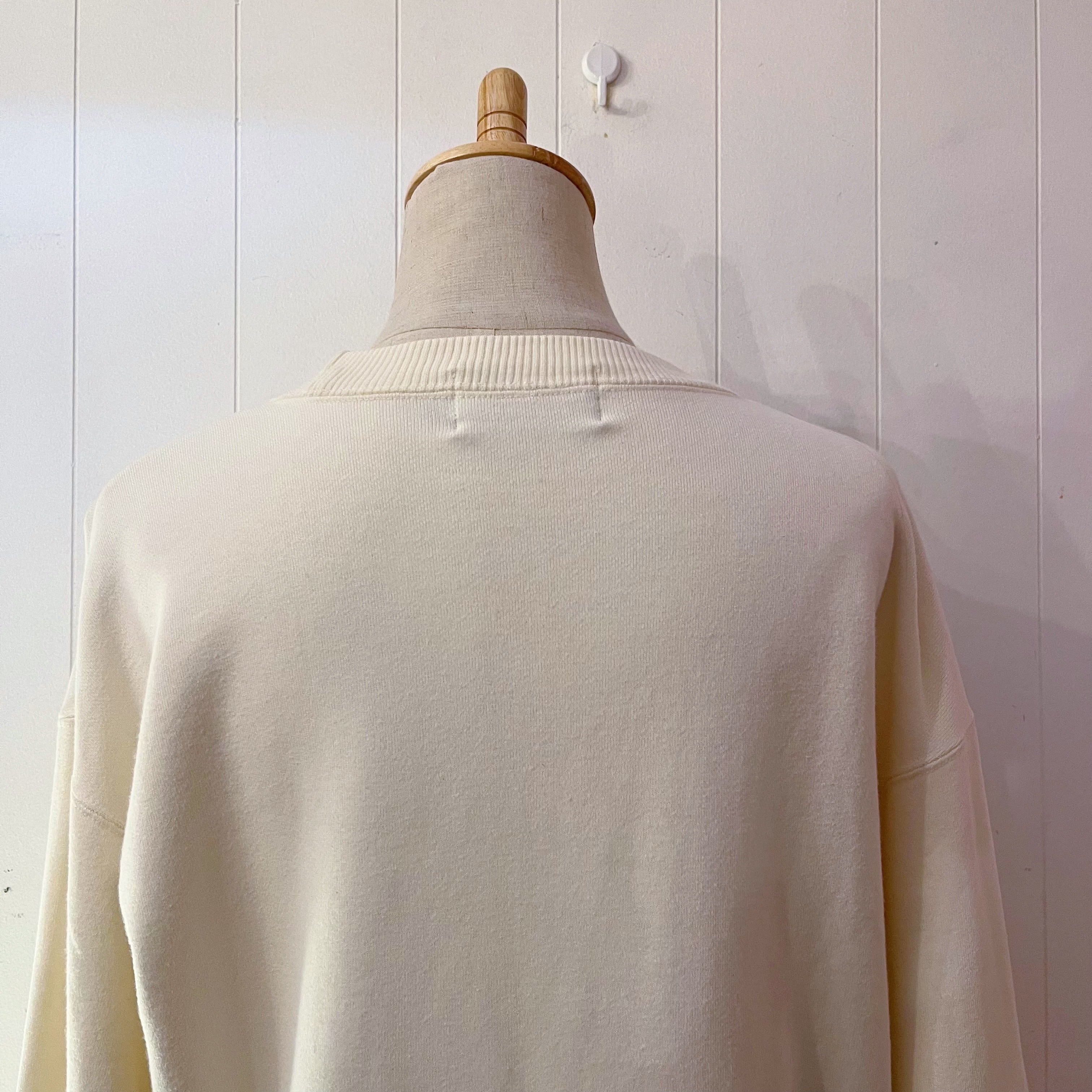 KOSHINO HIROKO / ivory cotton sweat