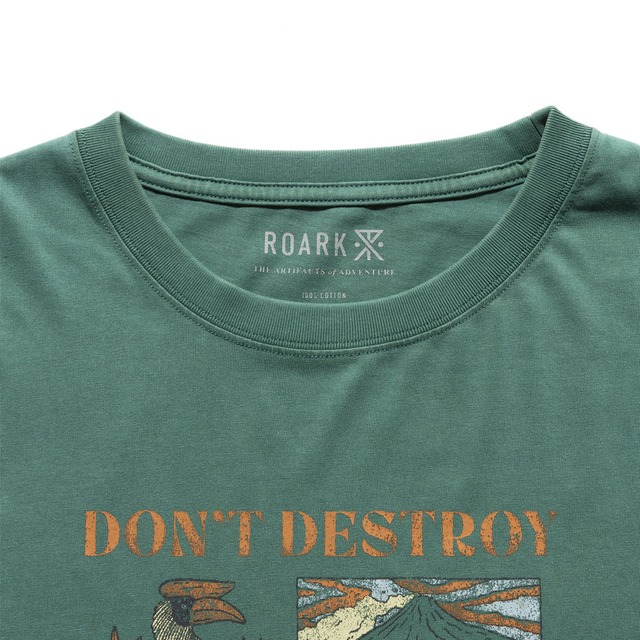 【L ブラック】ロアークリバイバル ROARK REVIVAL Tシャツ "EXPEDITIONS PHOTO" WELL WORN L/S TEE RLTJ1202-BLK