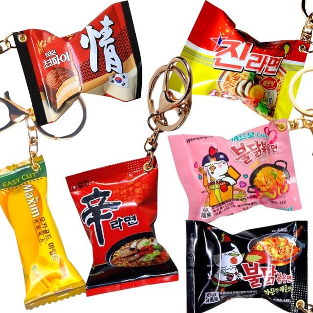 (ピンク再販)韓国旅行ソンムル風♡キーホルダー