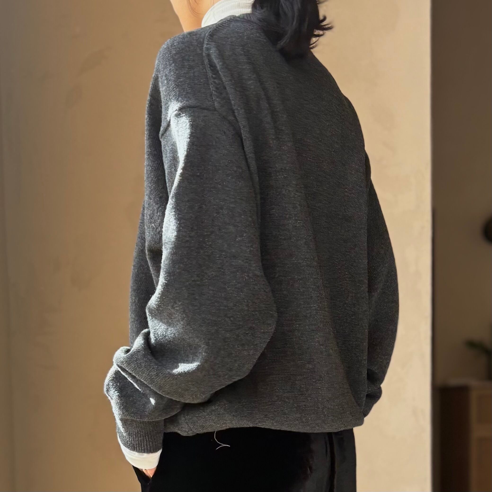 YOKO SAKAMOTO | CREW NECK KNIT | HJ GALLERY