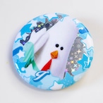 実写･三男アイの丸型缶バッジ（4.4cm）