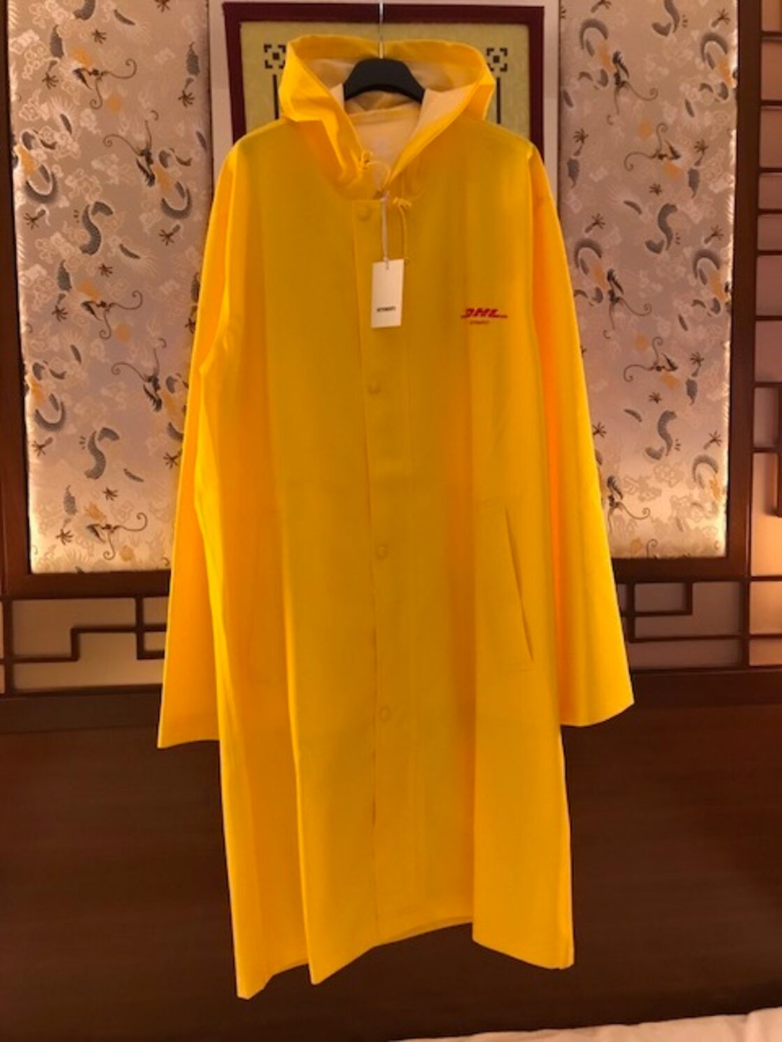 再値下げ】VETEMENTS(ヴェトモン) レインコート（VETEMENTS ヴェトモン  