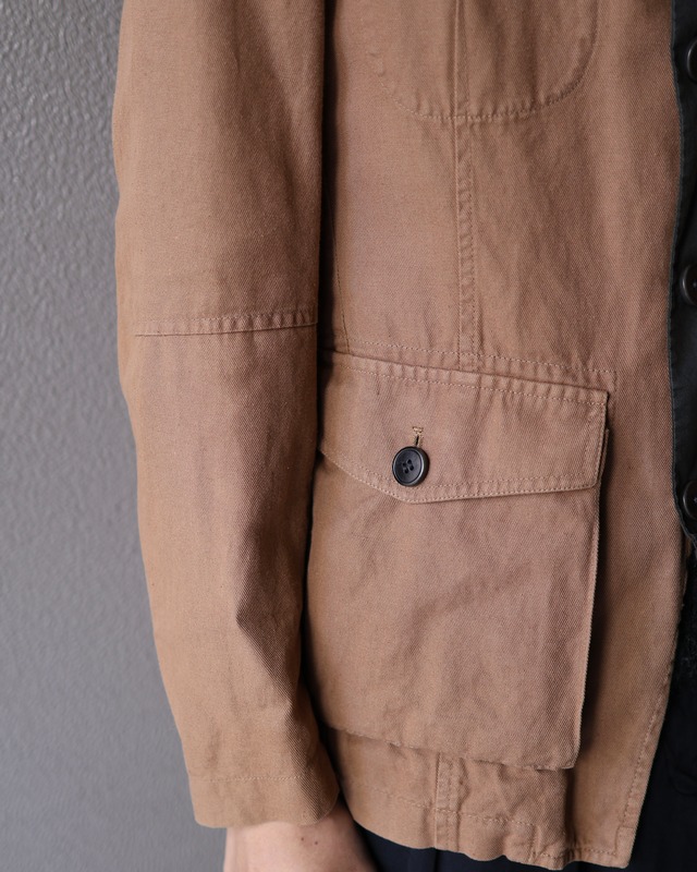 【DRIES VAN NOTEN】Fly front pocket detail jacket