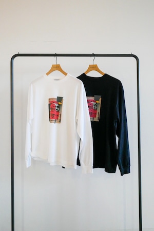 POET MEETS DUBWISE KILLIMAN JAH LOW WORKS COLLAGE 01 LONG SLEEVE T-SHIRT