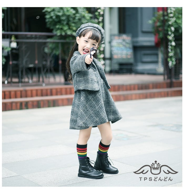 卒業式結婚式女の子ボレロワンピース&ローファーセット